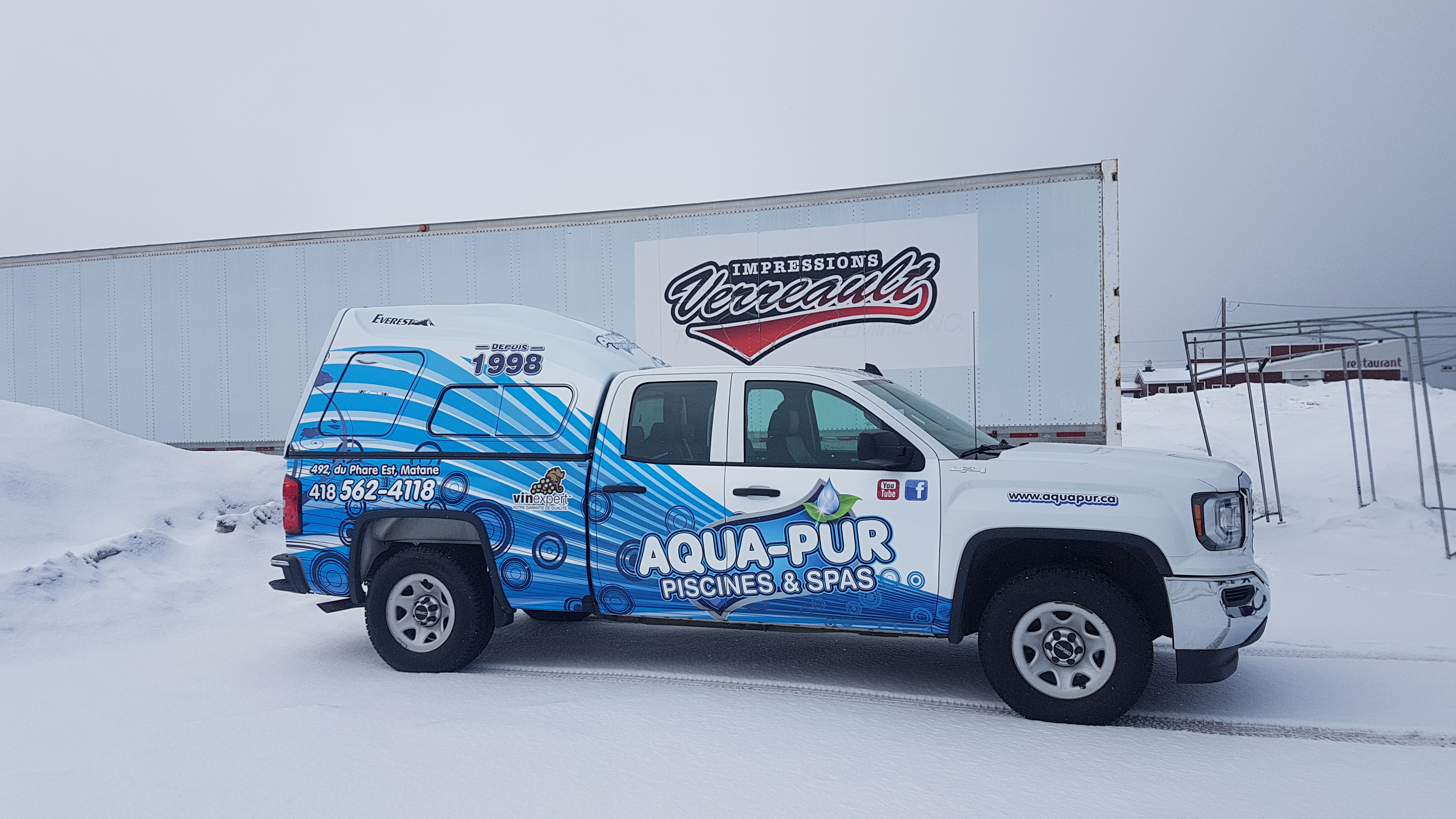 Example de lettrage Véhicule 